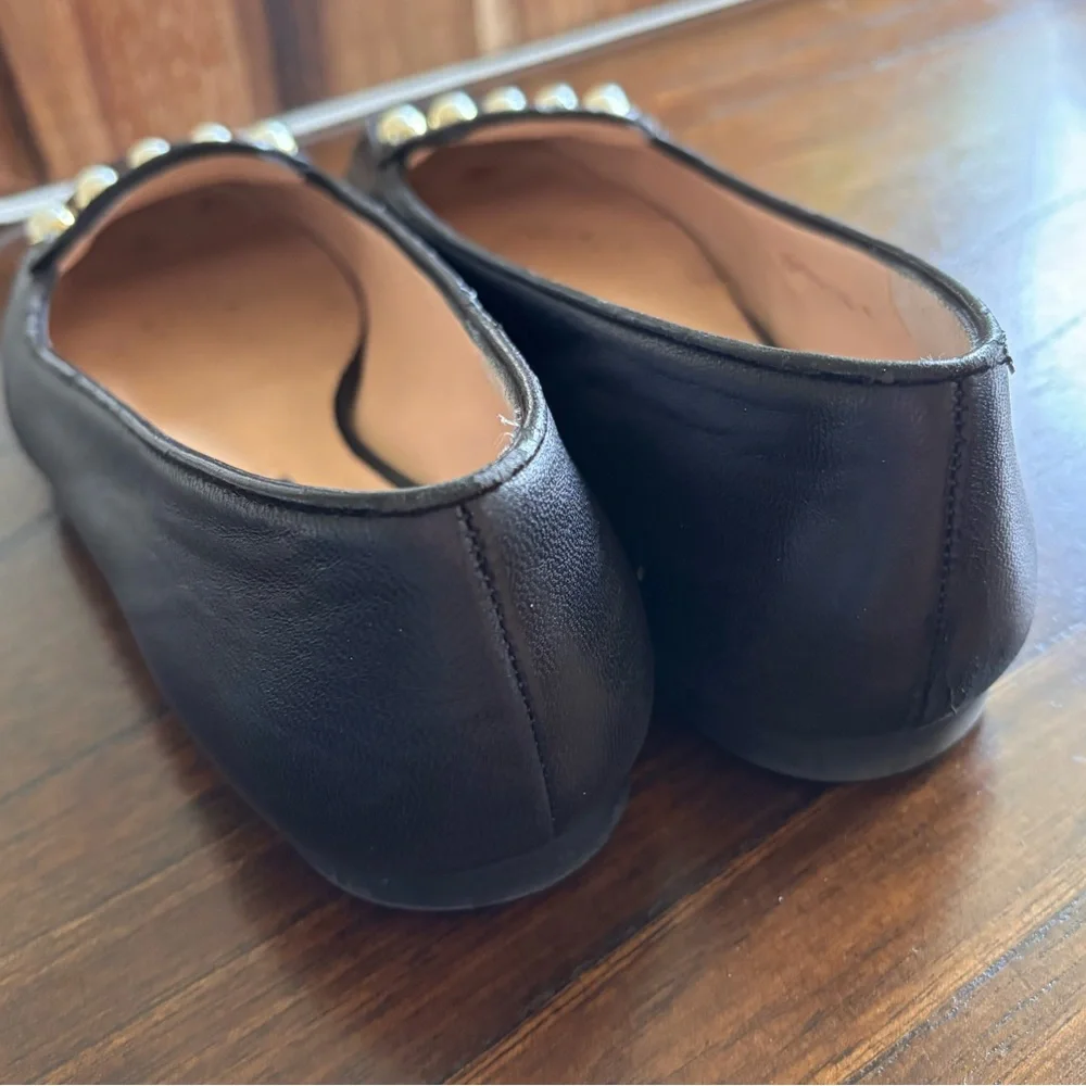 Stuart Weitzman Rosie Pearly Studded Loafers - Picture 4 of 6